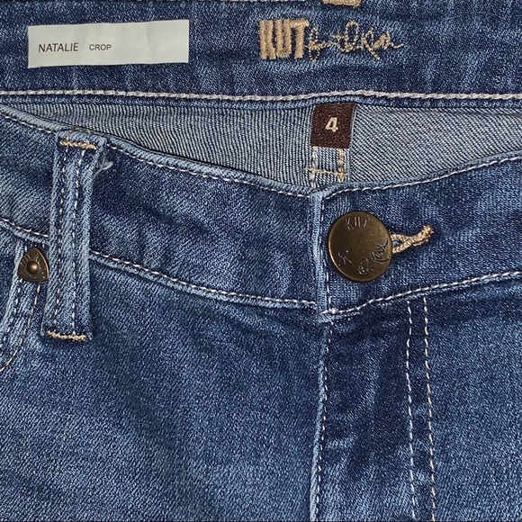 Kut From the Kloth Natalie Crop Jeans size 4 - Picture 7 of 7